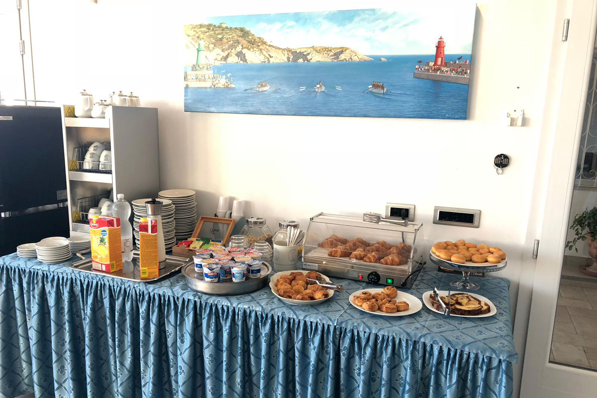 L’hotel, da vicino